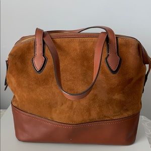 Brooks Brothers Leather Tote